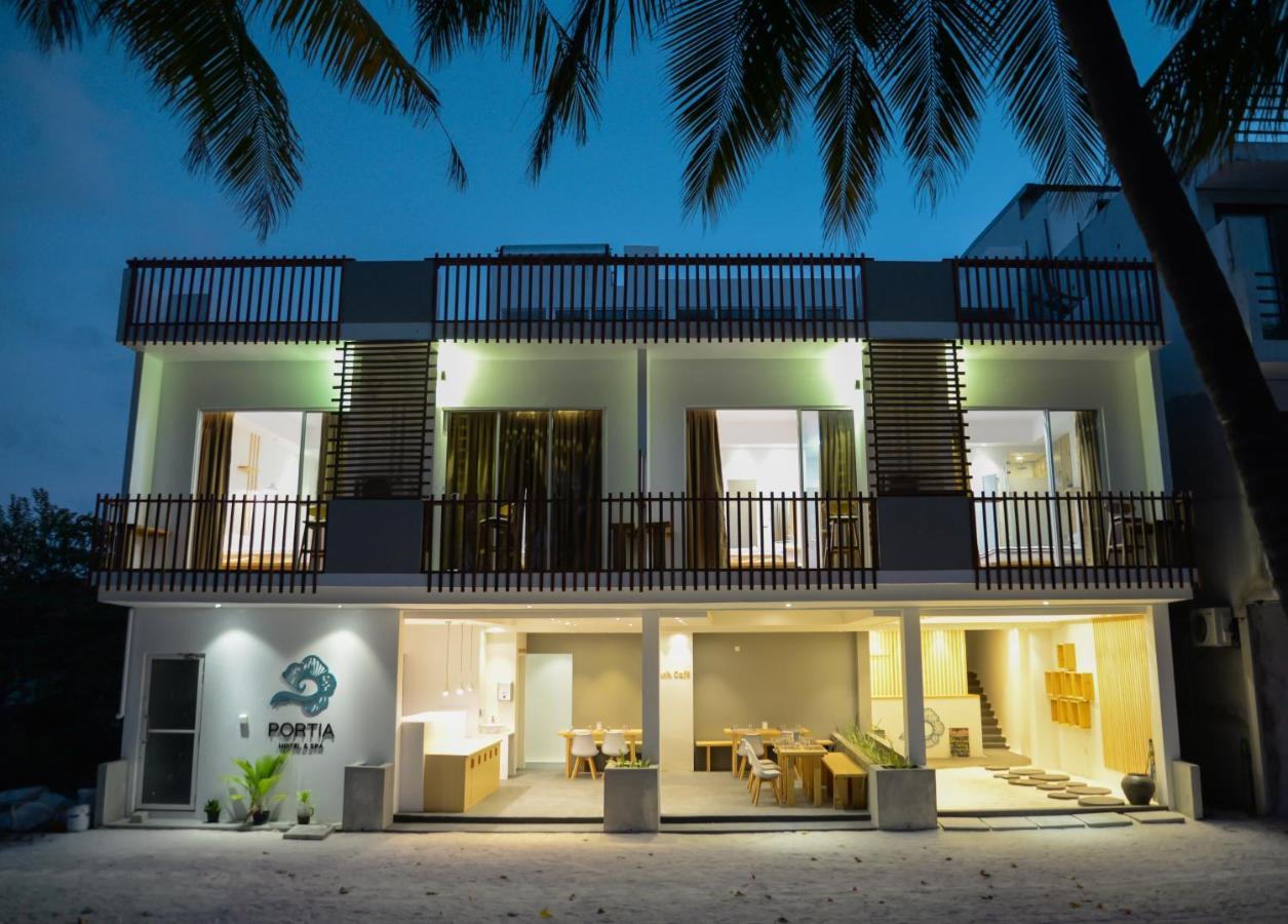 Portia Hotel & Spa Dhiffushi Exteriör bild